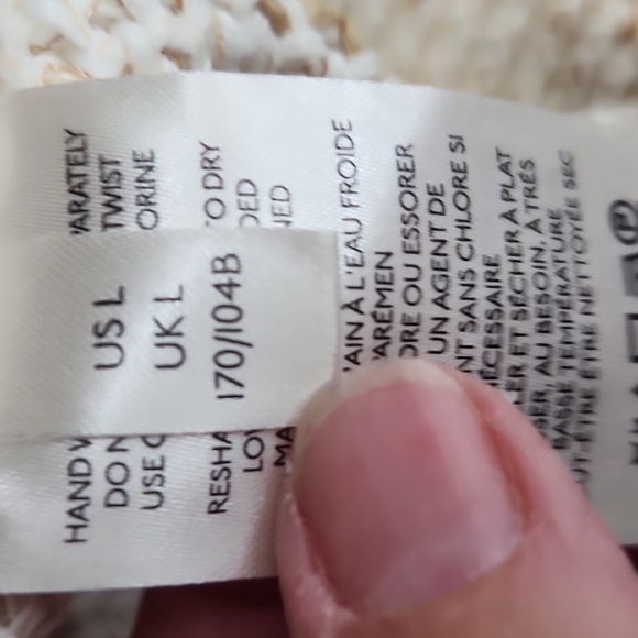 Free People Starlight Striped Pullover Sweater, Pearl Island Combo - Picture 9 of 12